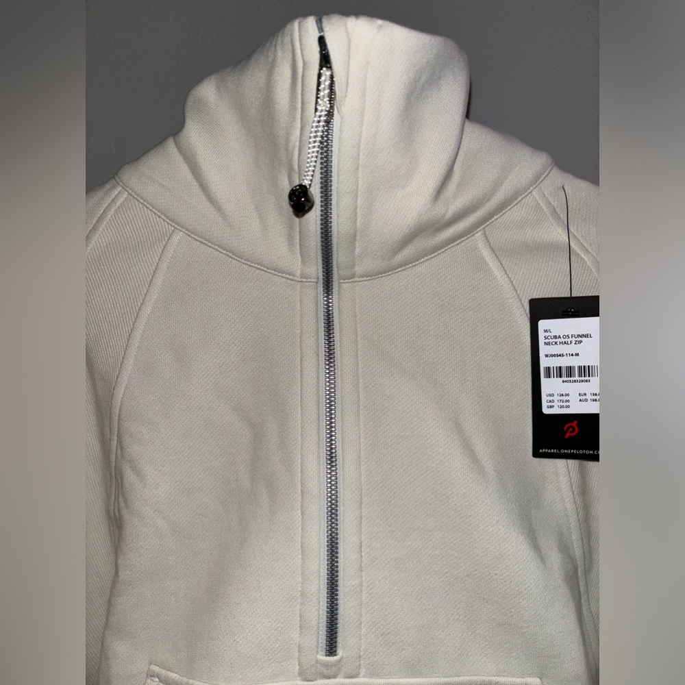 LULULEMON X PELOTON Scuba OS Funnel Neck Half Zip - Picture 9 of 11